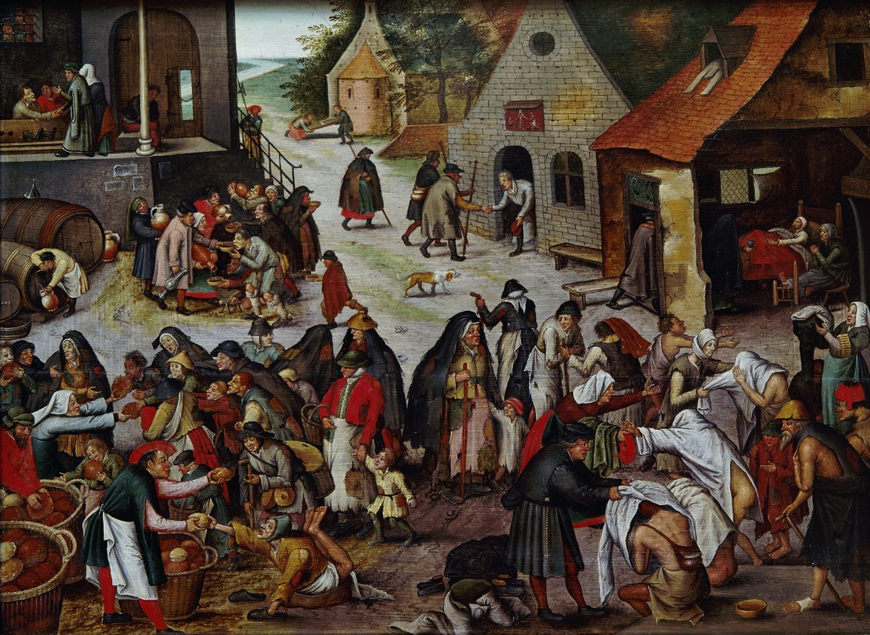 The Seven Works of Mercy by Pieter Brueghel the Younger