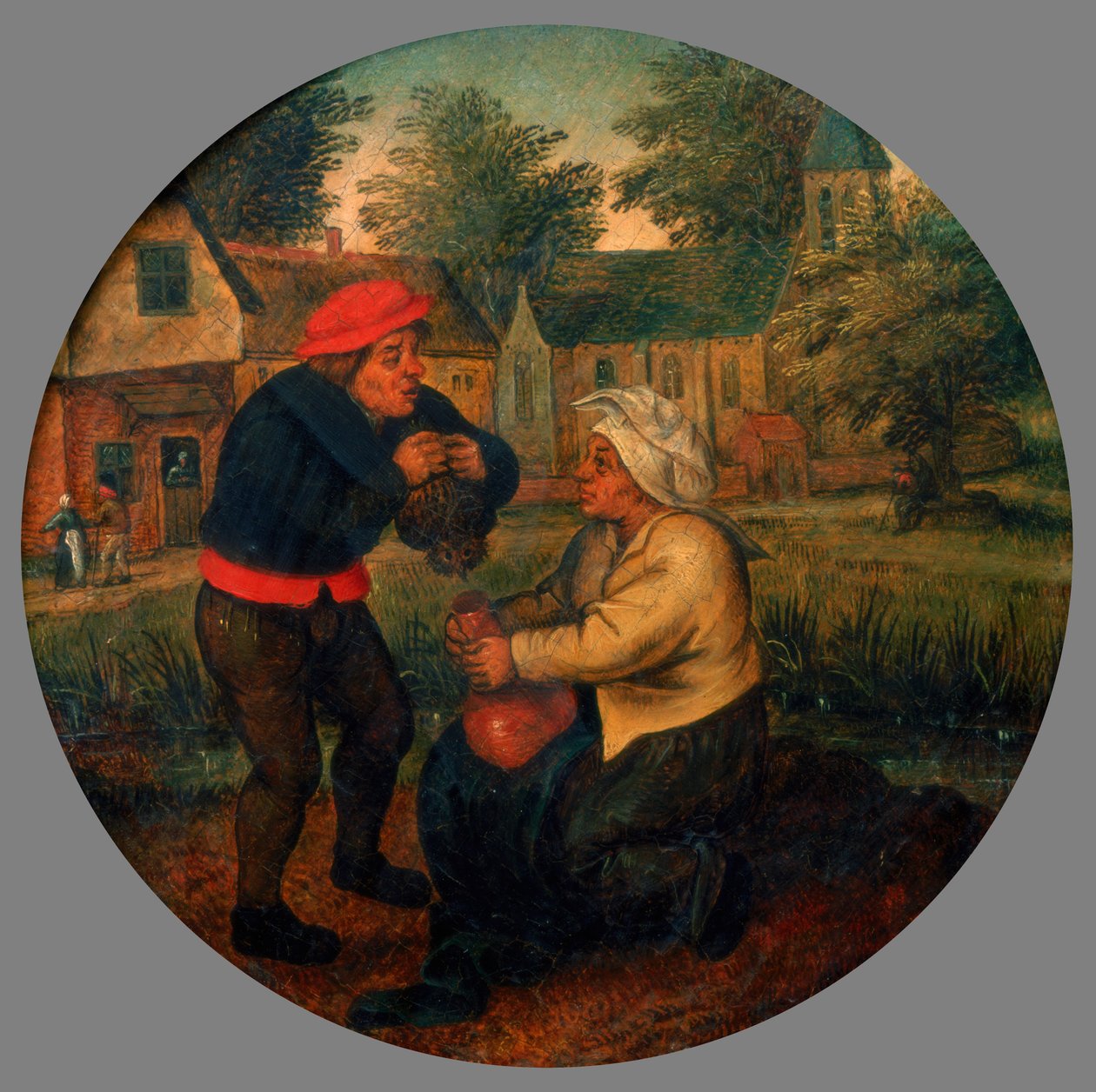 Unidentified Flemish Proverb, Late 16th-Early 17th Century by Pieter Brueghel the Younger
