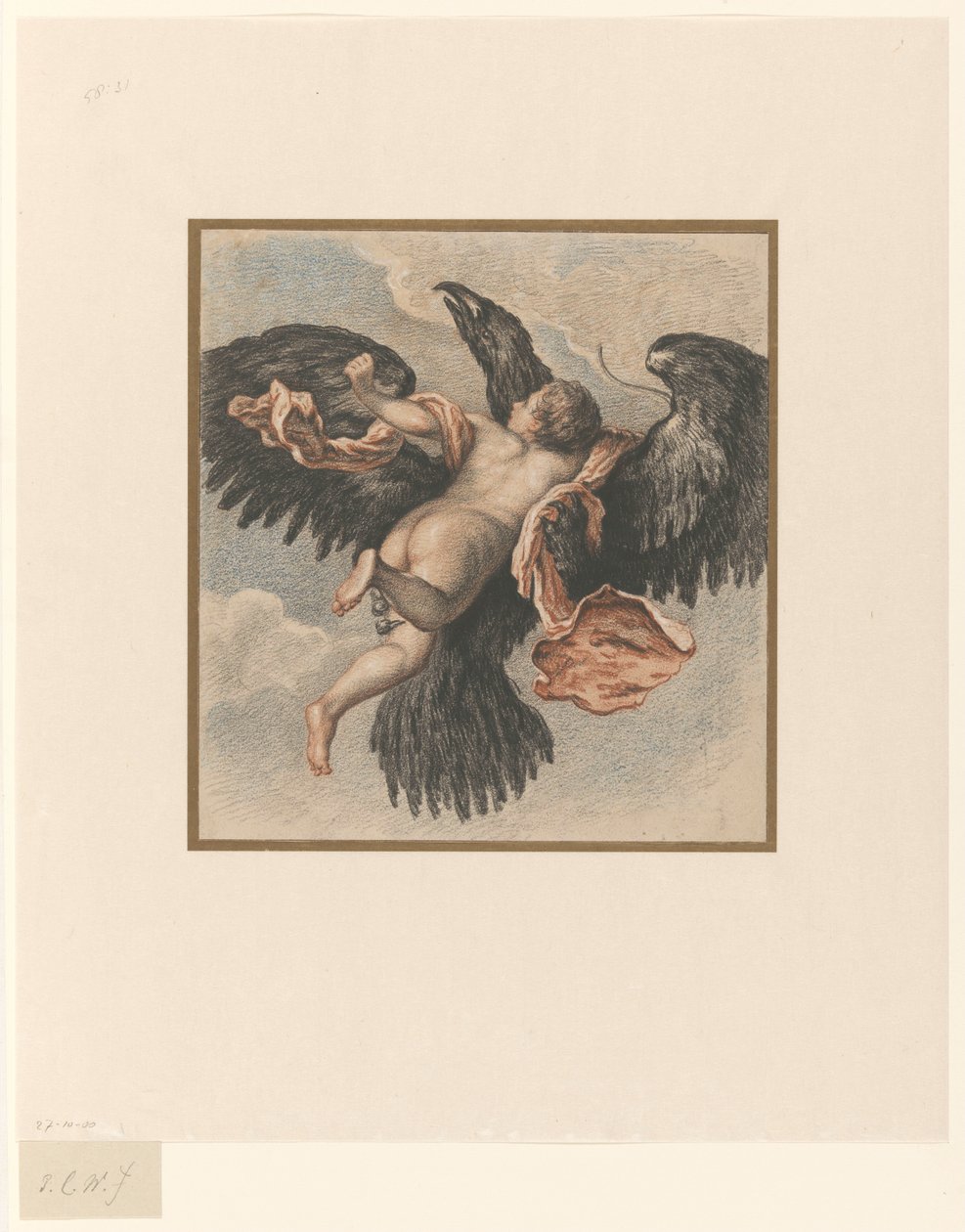 The Abduction of Ganymede by Pieter Christoffel Wonder