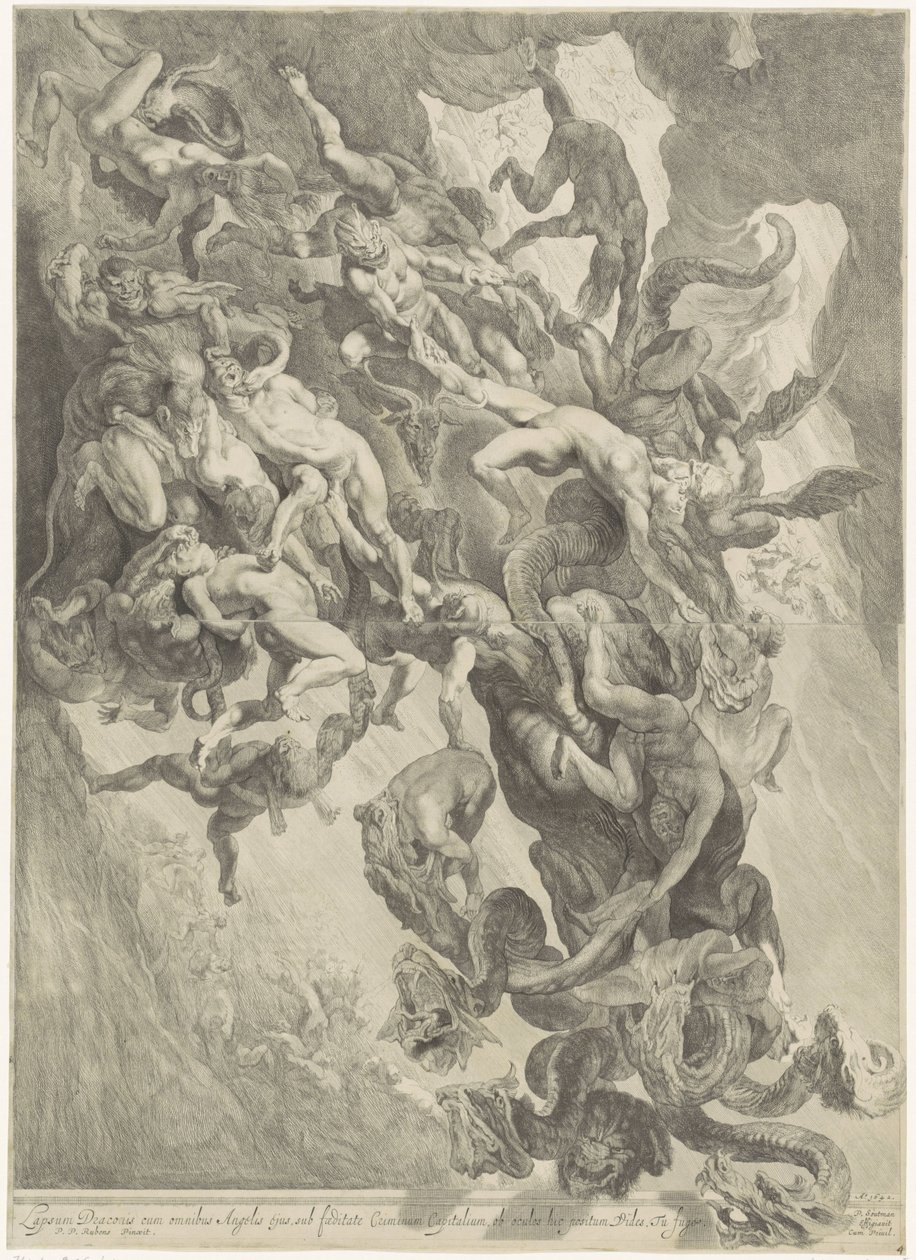 Fall of the Damned by Pieter Claesz. Soutman