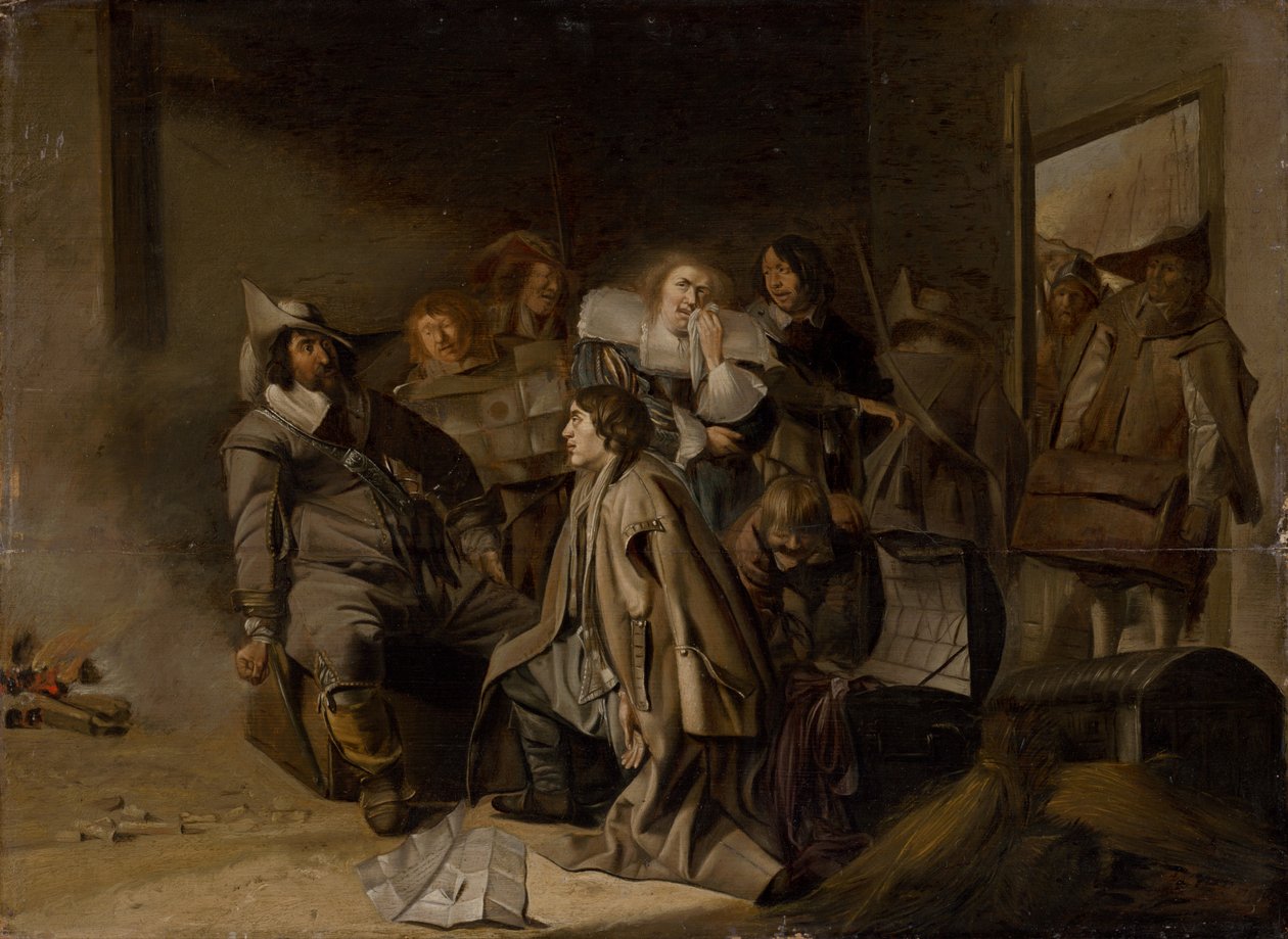 A Questioning of a Prisoner by Pieter Codde