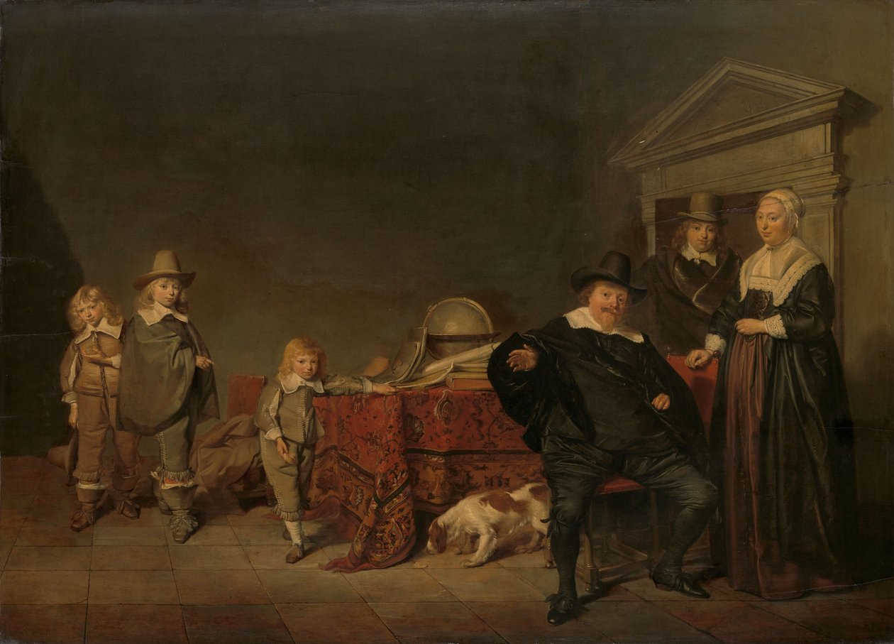 Family Group by Pieter Codde: Buy fine art print