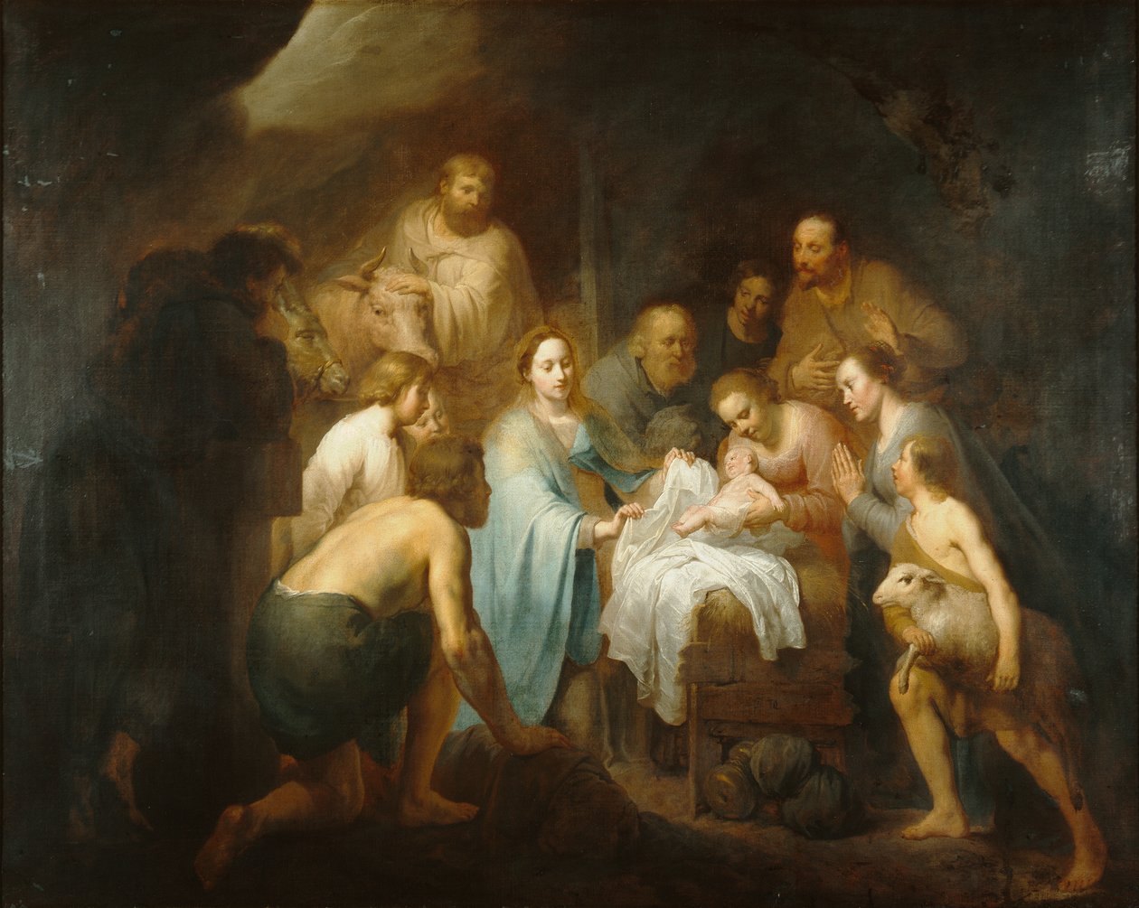 The Nativity by Pieter Fransz. de Grebber