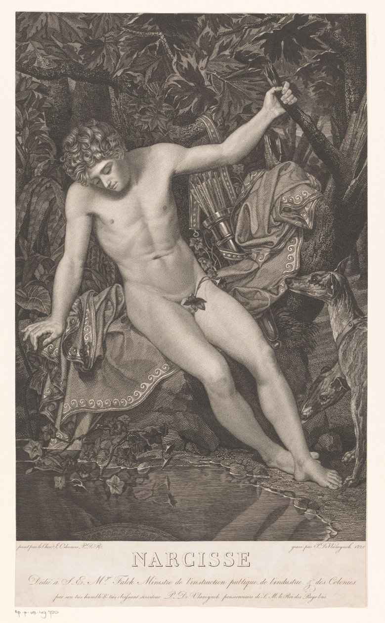 Narcissus by the Waterside by Pieter Jan de Vlamynck