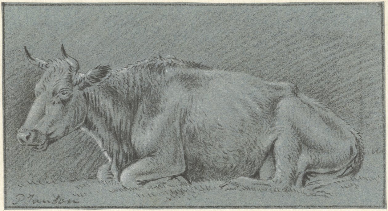 Lying Cow by Pieter Janson