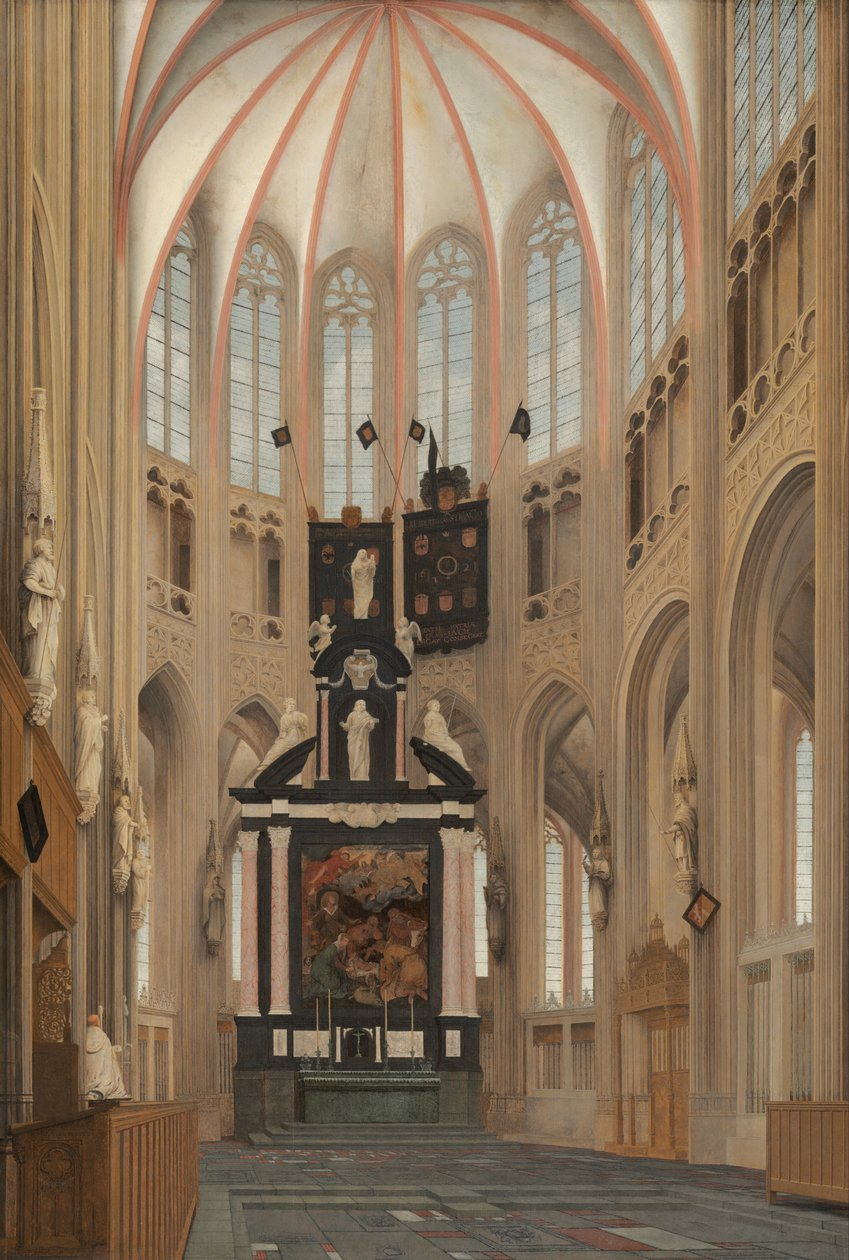 Cathedral of Saint John by Pieter Jansz Saenredam