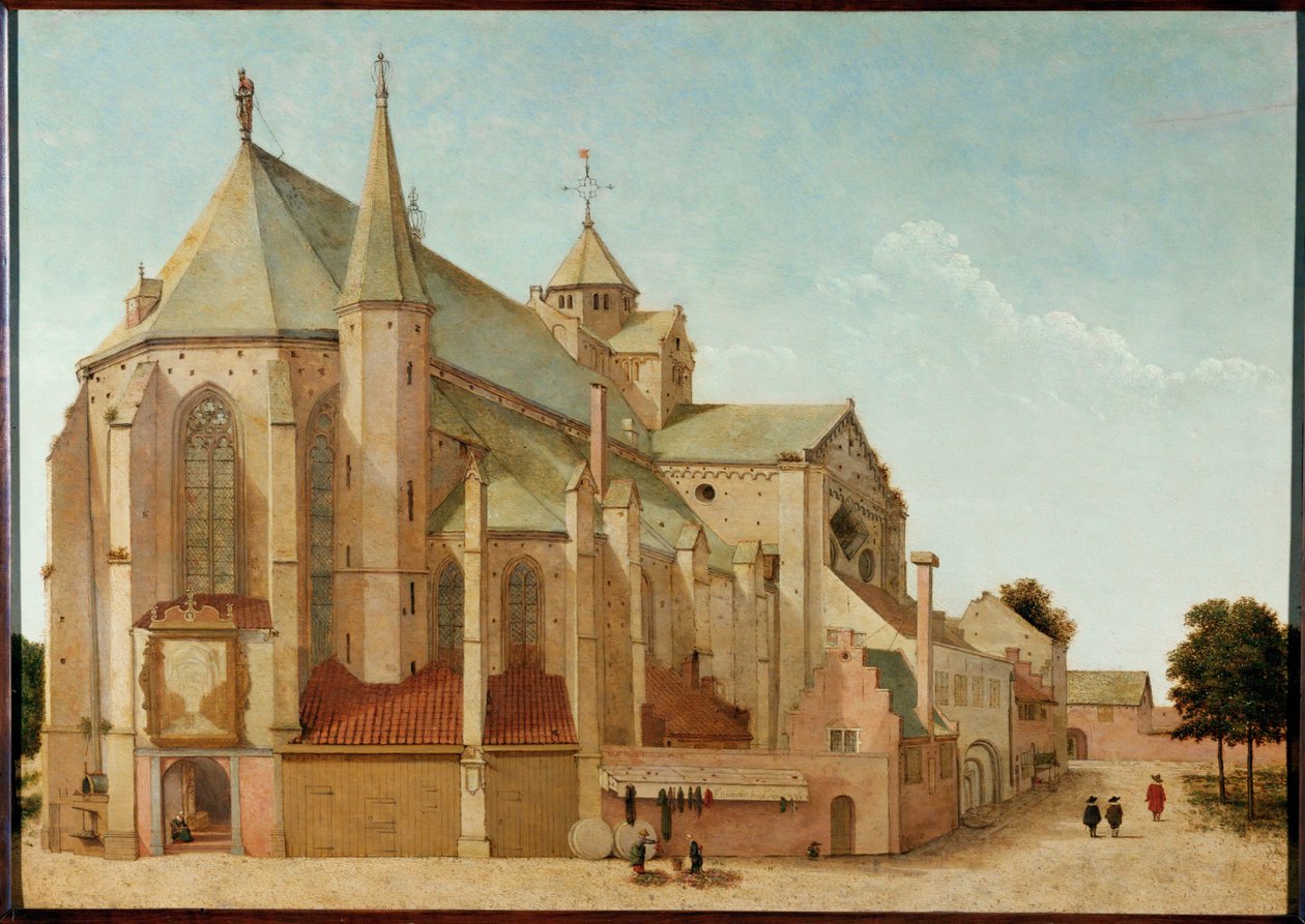 St. Mariakerk, Utrecht, Netherlands by Pieter Jansz Saenredam