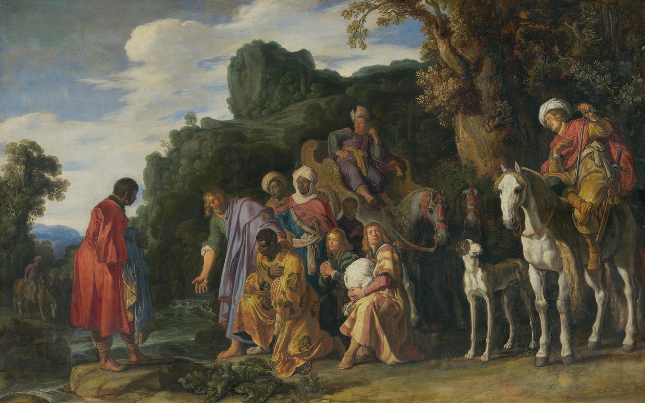 The Baptism of the Ethiopian Eunuch by Pieter Lastman