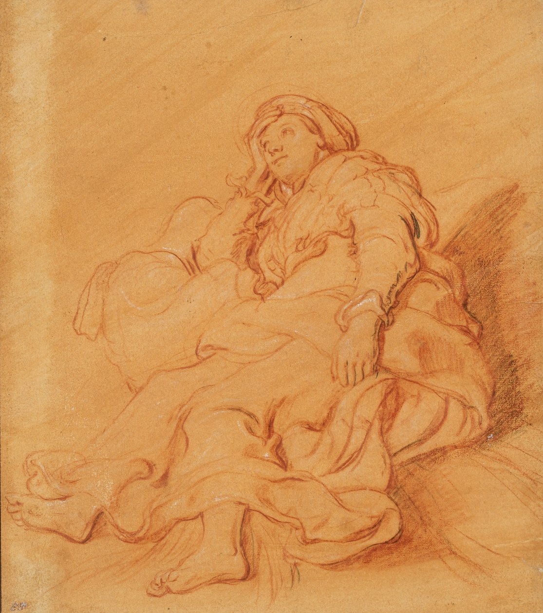 Study of the Figure of Rachel by Pieter Lastman