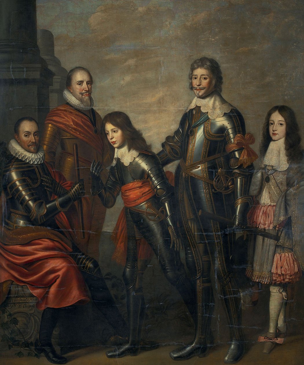 Four Generations of the Princes of Orange: William I, c.1660-1662 by Pieter Nason