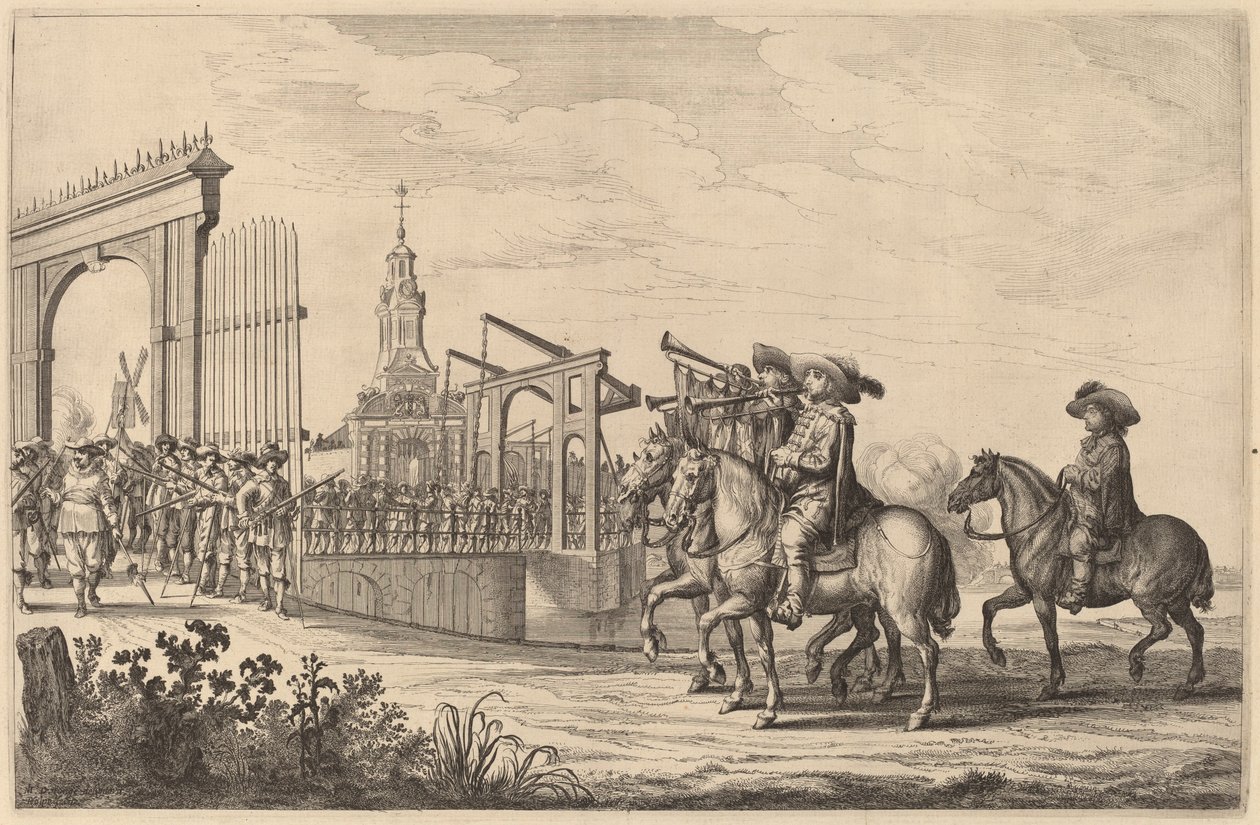 Entry of Marie de Medici into Amsterdam by Pieter Nolpe