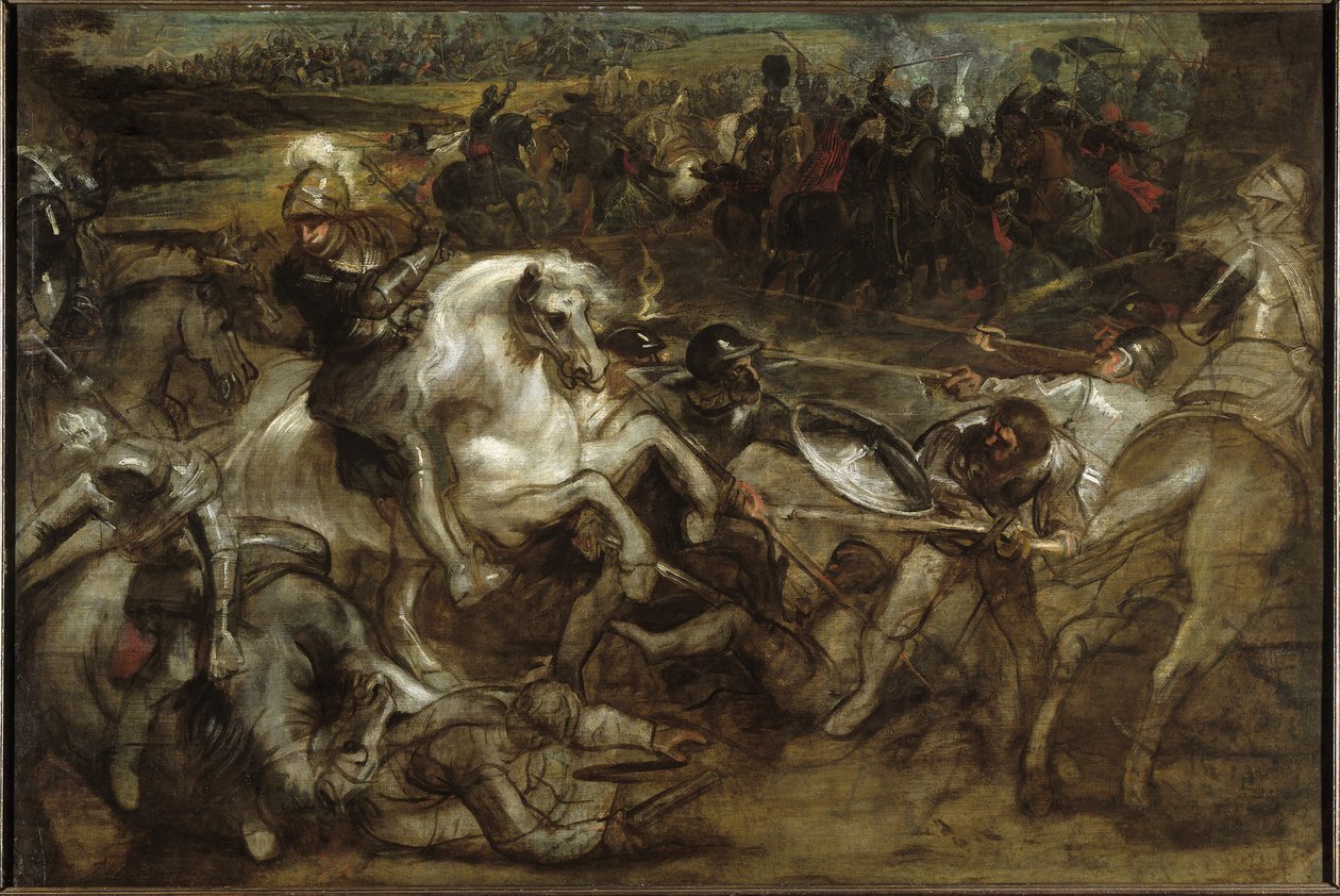 Henry IV at the Battle of Ivry by Pieter Paul Rubens