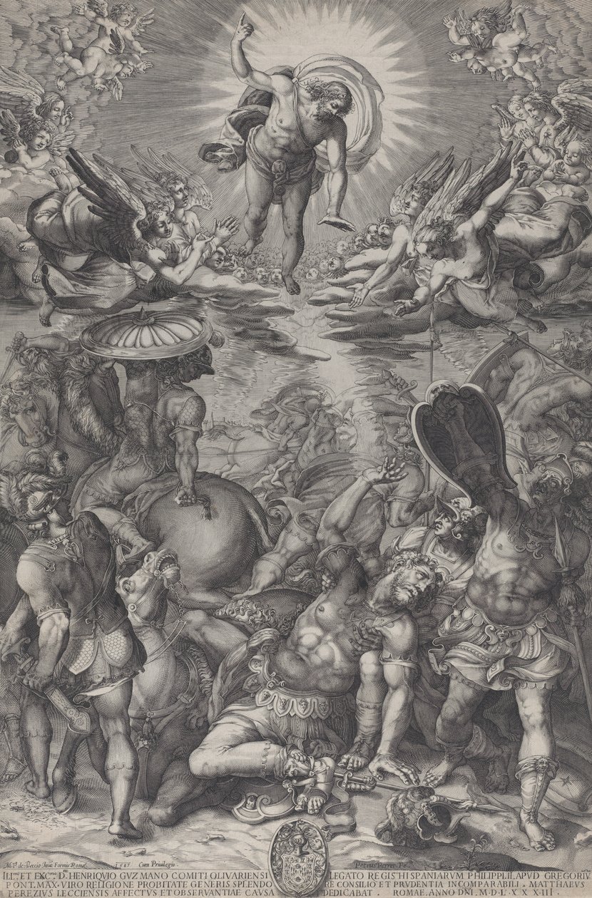 The Conversion of Saul by Pieter Perret
