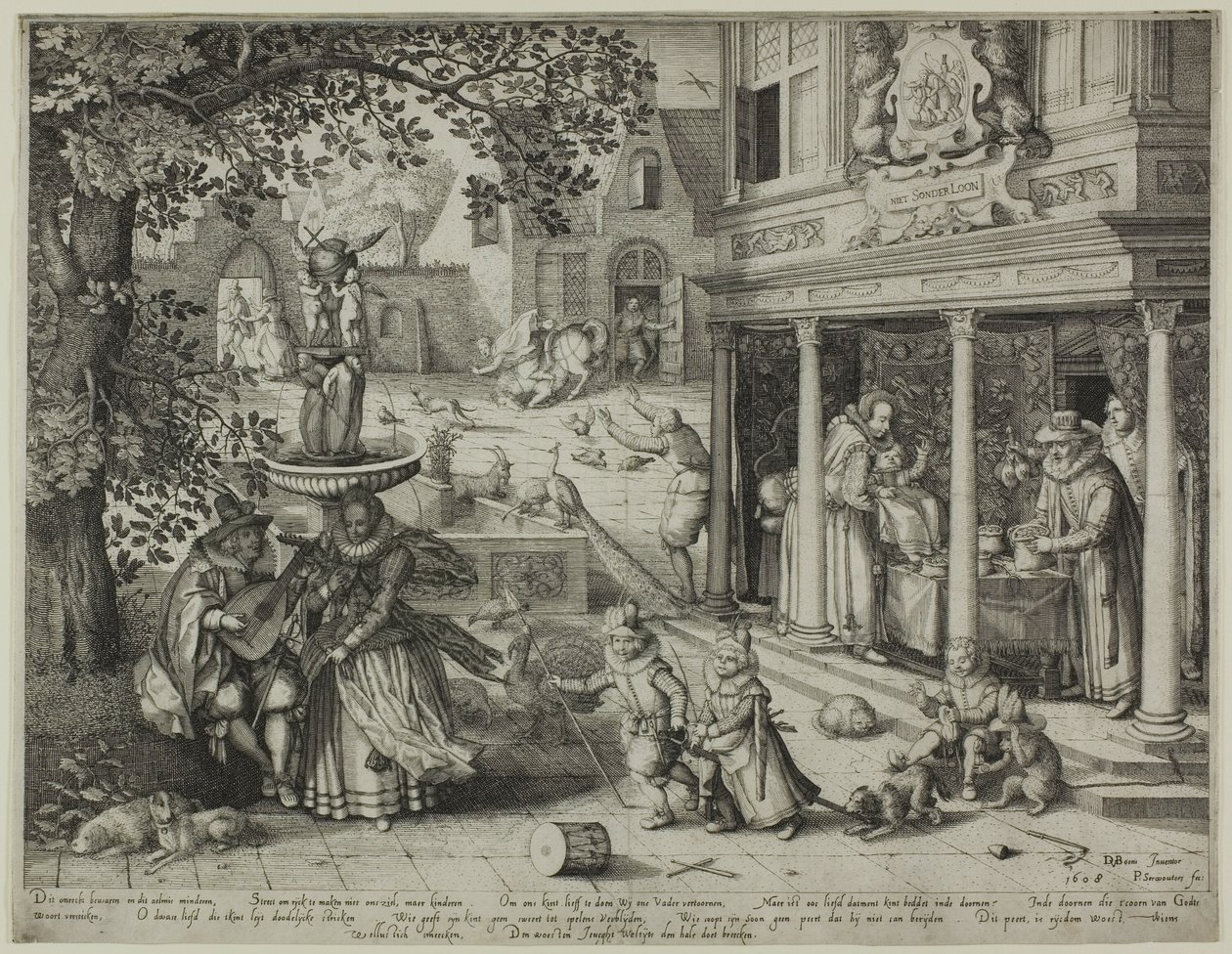 An Allegory of Relations between the Generations by Pieter Serwouters