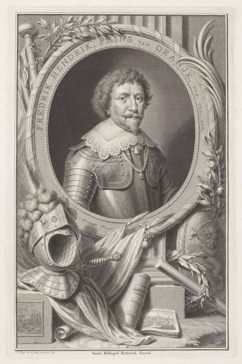 Portrait of Frederick Henry, Prince of Orange by Pieter Tanjé