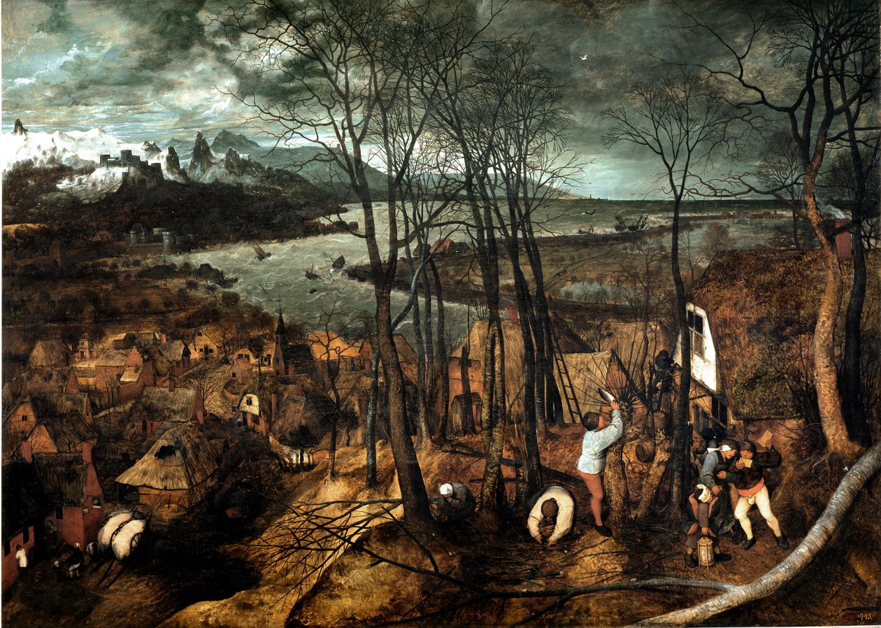Cloudy Day by Pieter Bruegel the Elder
