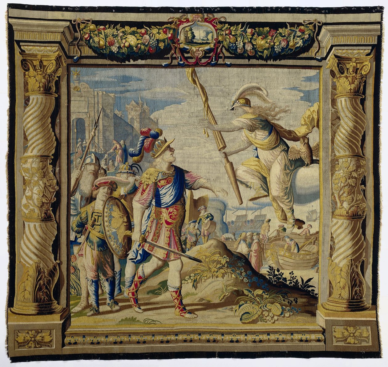 King Thaos and the Goddess Athena (The History of Iphigenia and Orestes) by Pieter de Cracht