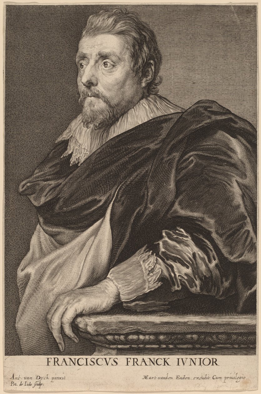 Frans Francken II by Pieter de Jode II after Sir Anthony van Dyck