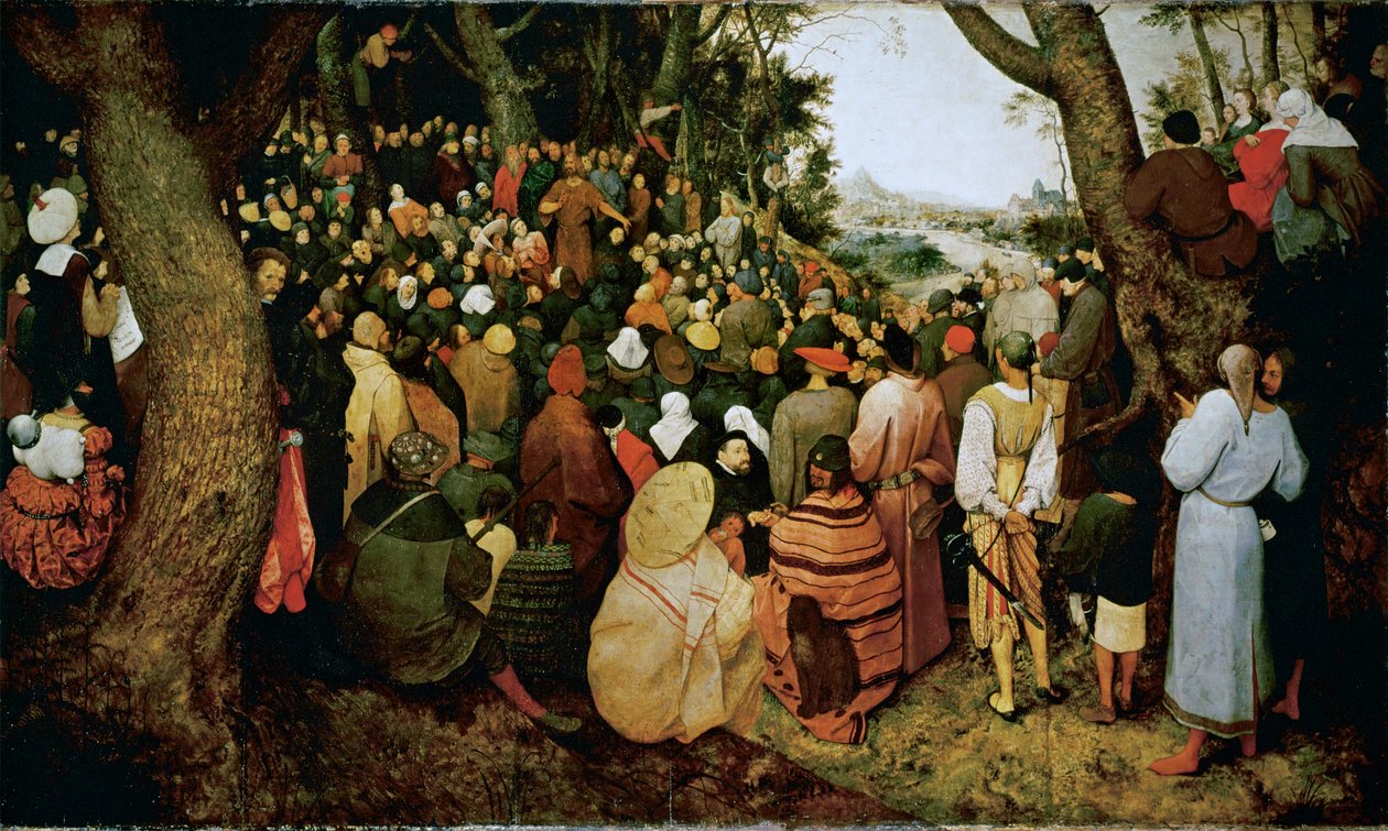 John the Baptist Preaching by Pieter the Elder Bruegel