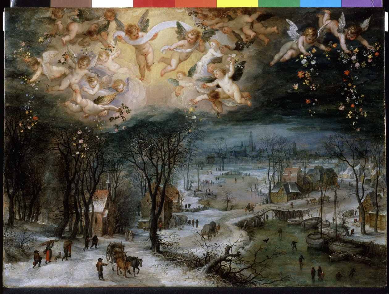 Winter Landscape by Pieter Bruegel the Elder by Pieter Bruegel the Elder