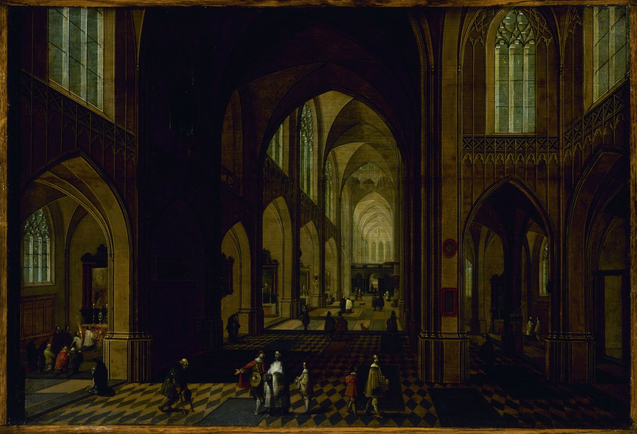 Church Interior, between 1600 and 1661 by Pieter the Elder Neefs