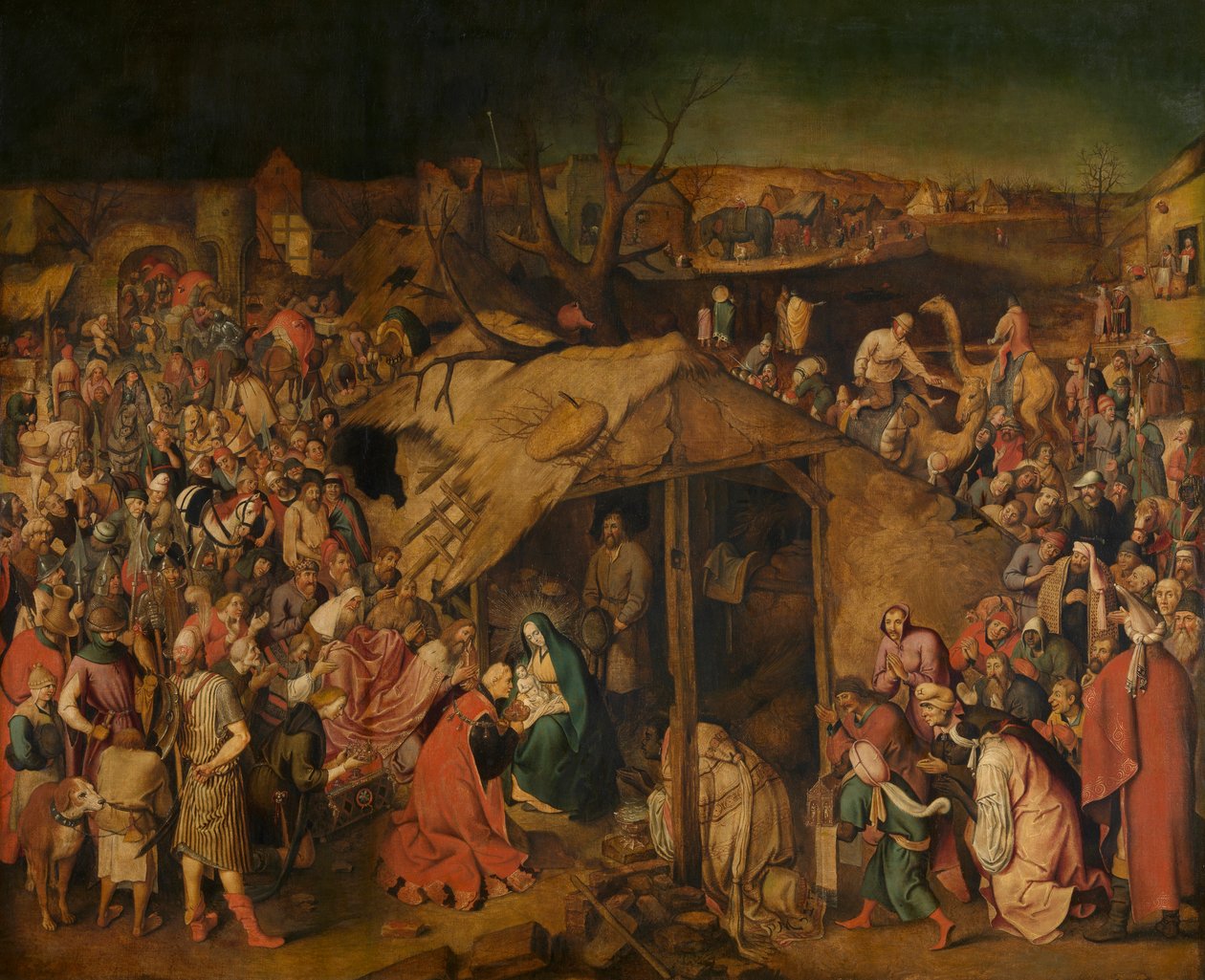 The Adoration of the Magi by Pieter the Younger Brueghel