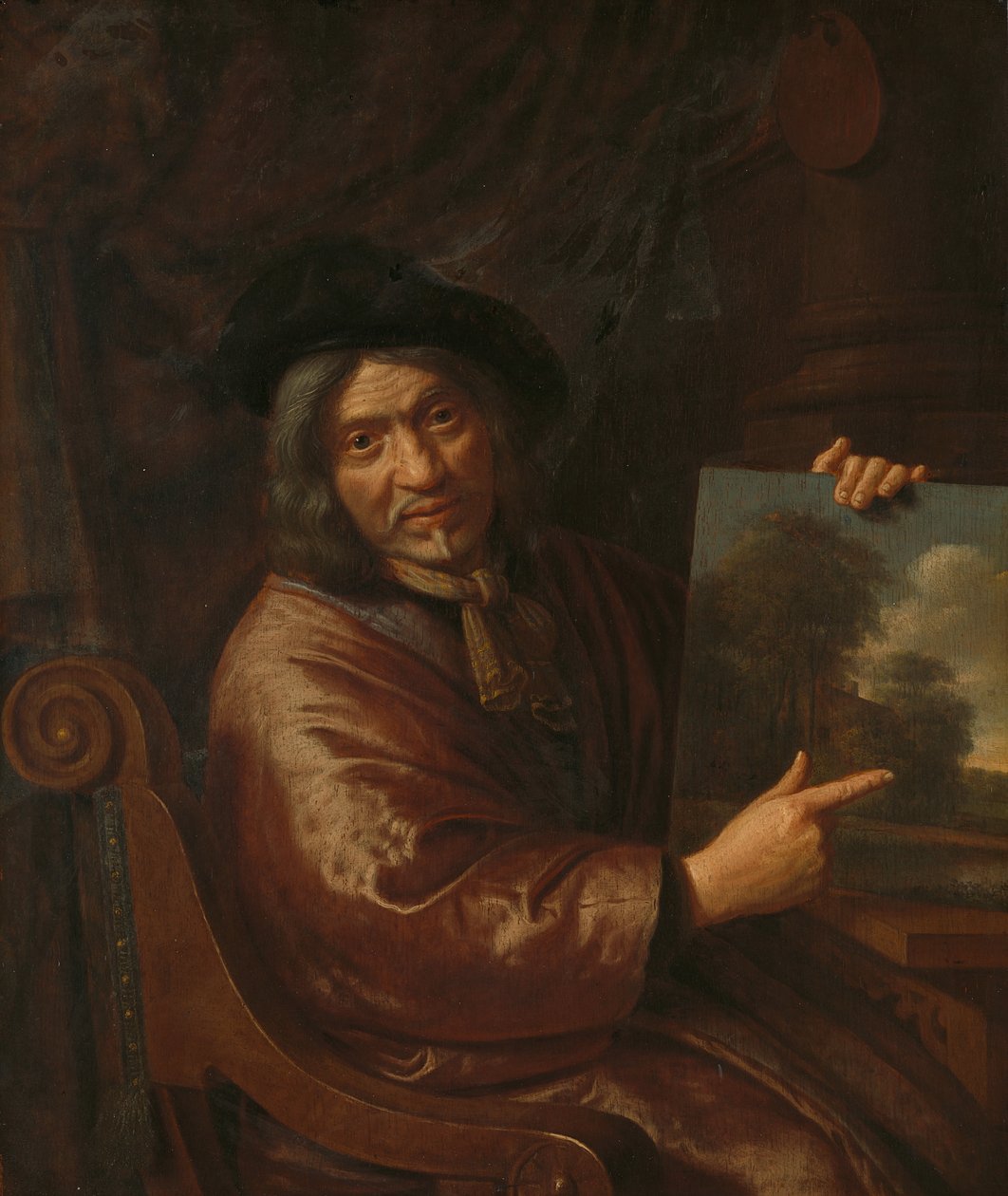 Self-Portrait by Pieter van Asch