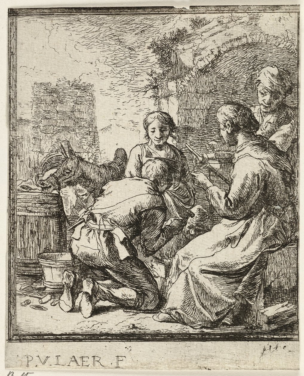 The Family by Pieter van Laer