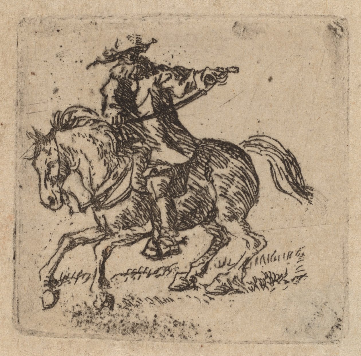 Horseman by Pieter van Laer