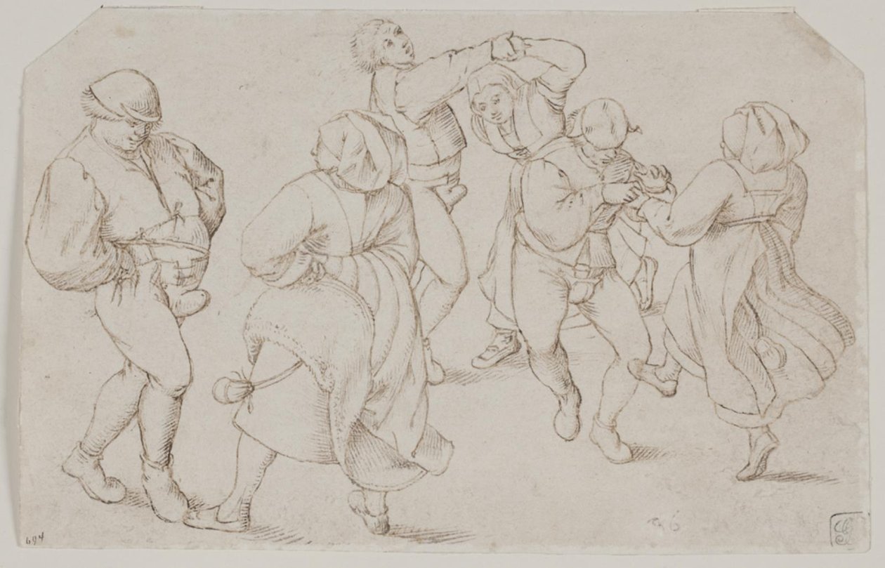 The Wedding Dance by Pieter van der Heyden