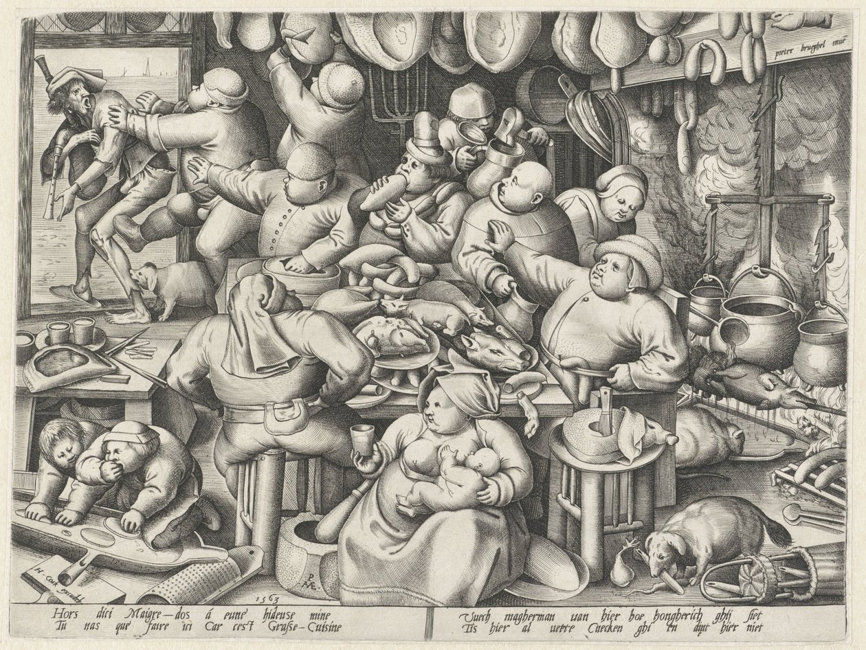 Fat Kitchen by Pieter van der Heyden