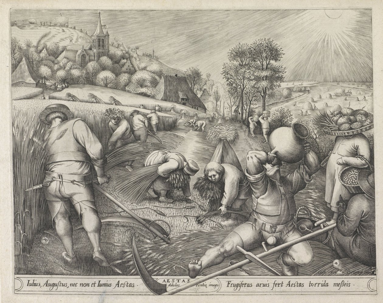 Summer (The Four Seasons) by Pieter van der Heyden