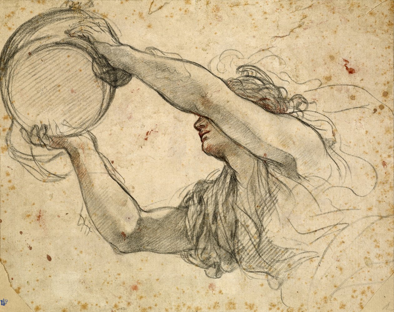 Woman Holding the Papal Tiara by Pietro da Cortona