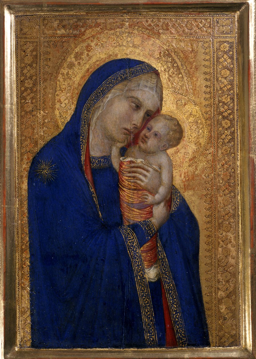Madonna and Child by Pietro Lorenzetti