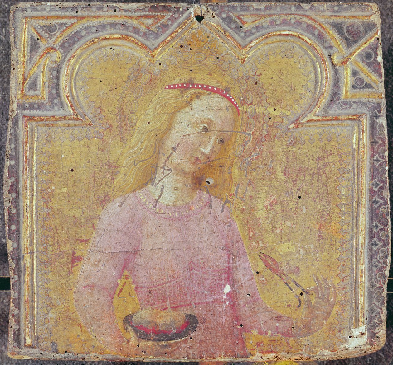 St. Apollonia by Pietro di Giovanni