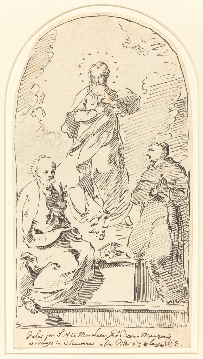 The Immaculate Conception by Pietro Antonio Novelli