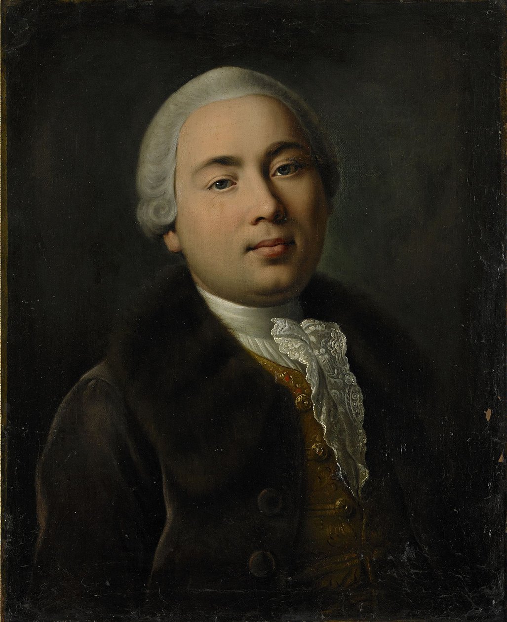 Portrait of Count Valentin Platonovich Musin-Pushkin 1735-1804 by Pietro Antonio Rotari