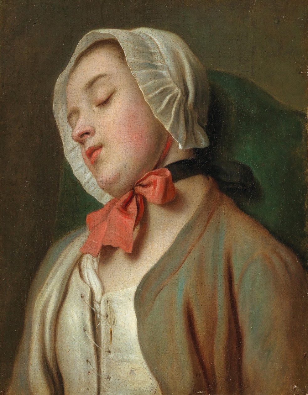 Sleeping Young Woman by Pietro Antonio Rotari
