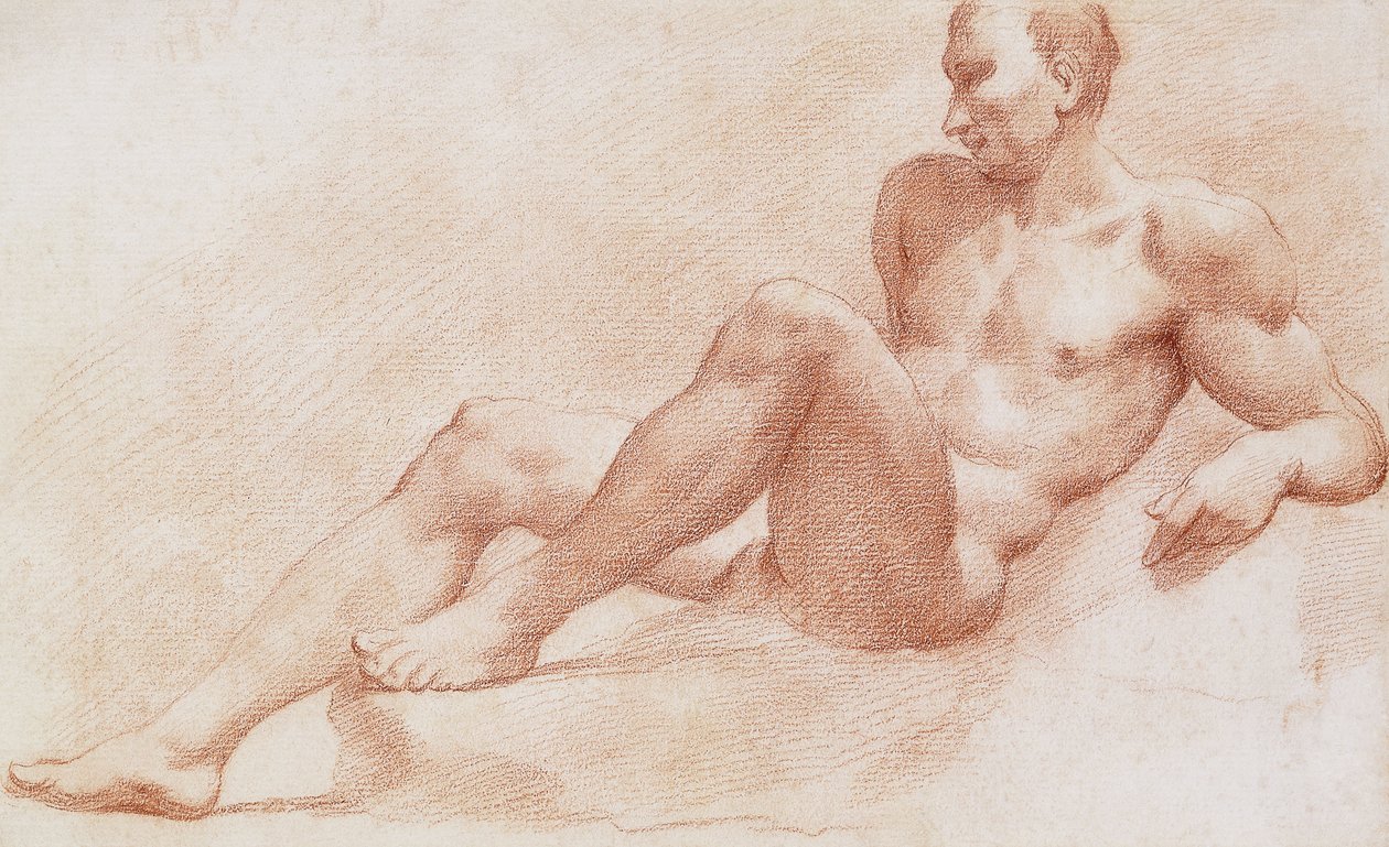 A Reclining Nude by Pietro Dandini