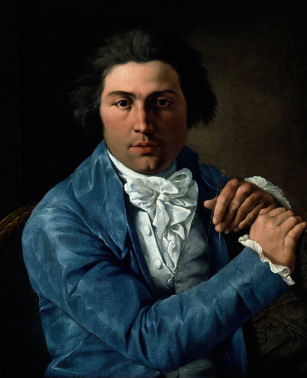 Portrait of the Architect Giuseppe Valadier, c. 1795 by Pietro Labruzzi