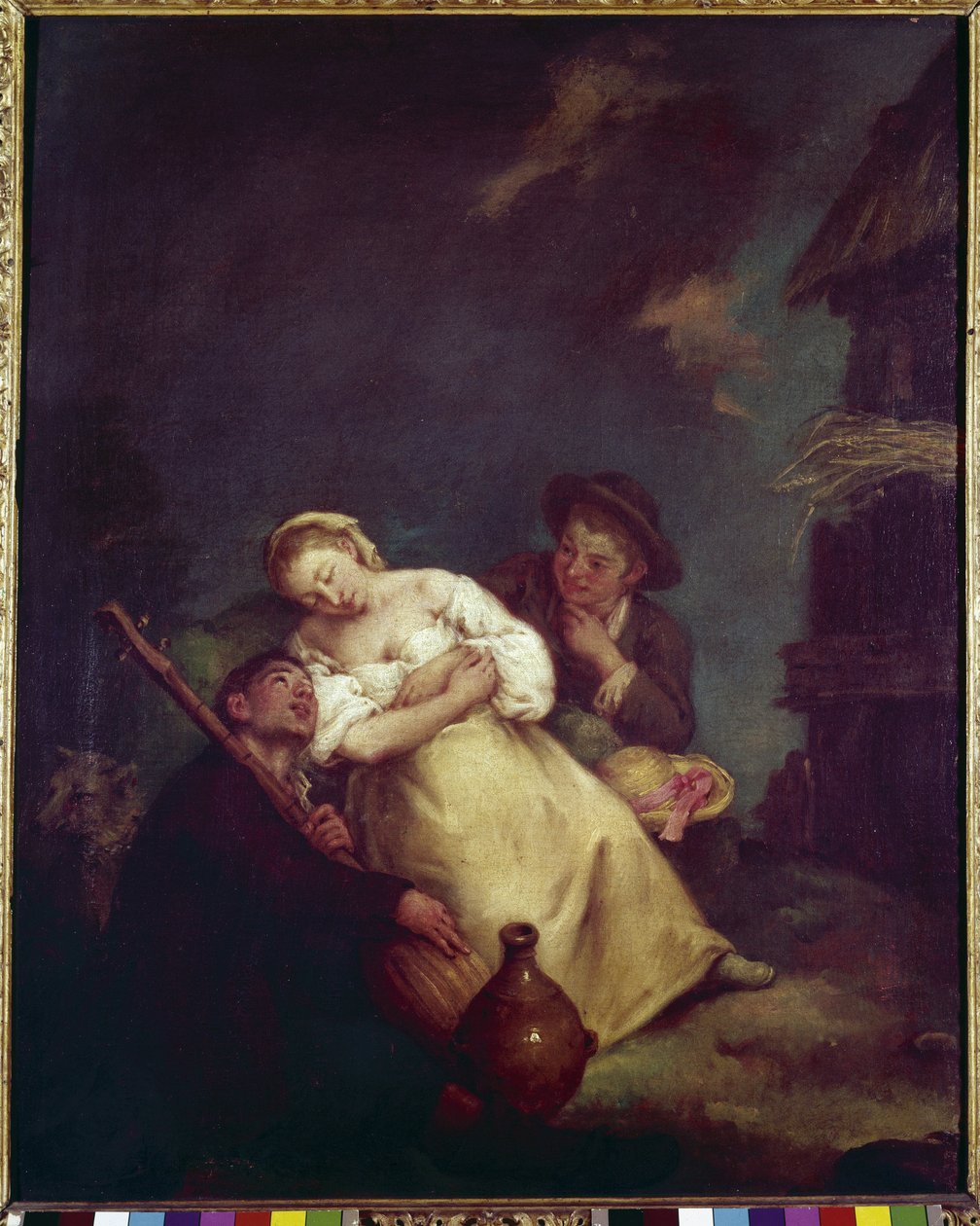 Sleeping Agriculture (The Sleeping Peasant Woman) by Pietro Longhi