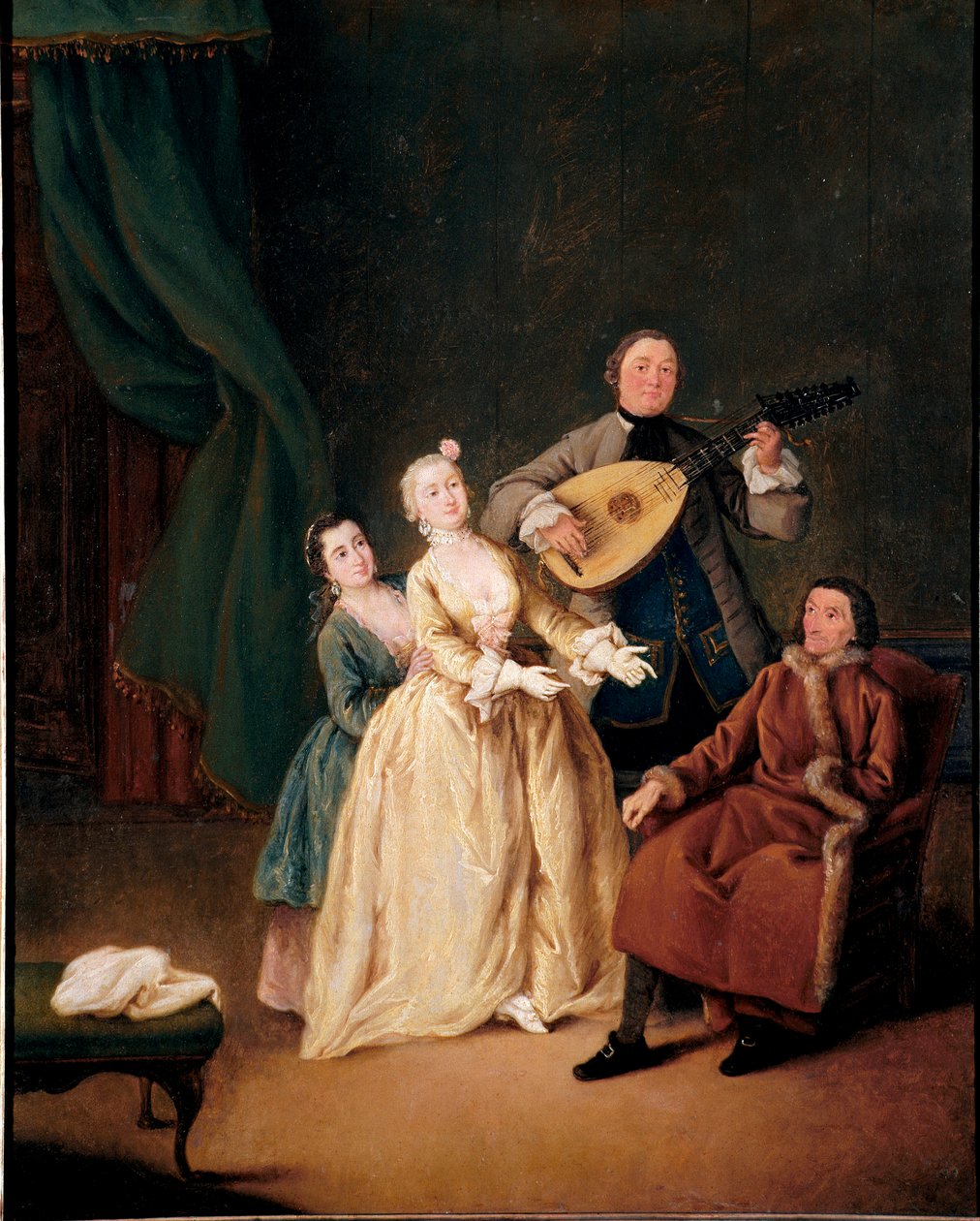 The Family Concert by Pietro Longhi