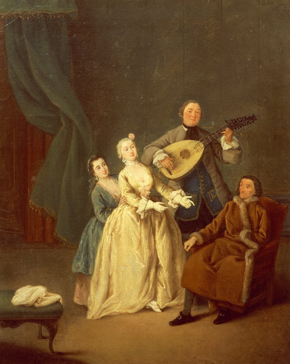 The Concerto or The Family in Concert by Pietro Longhi