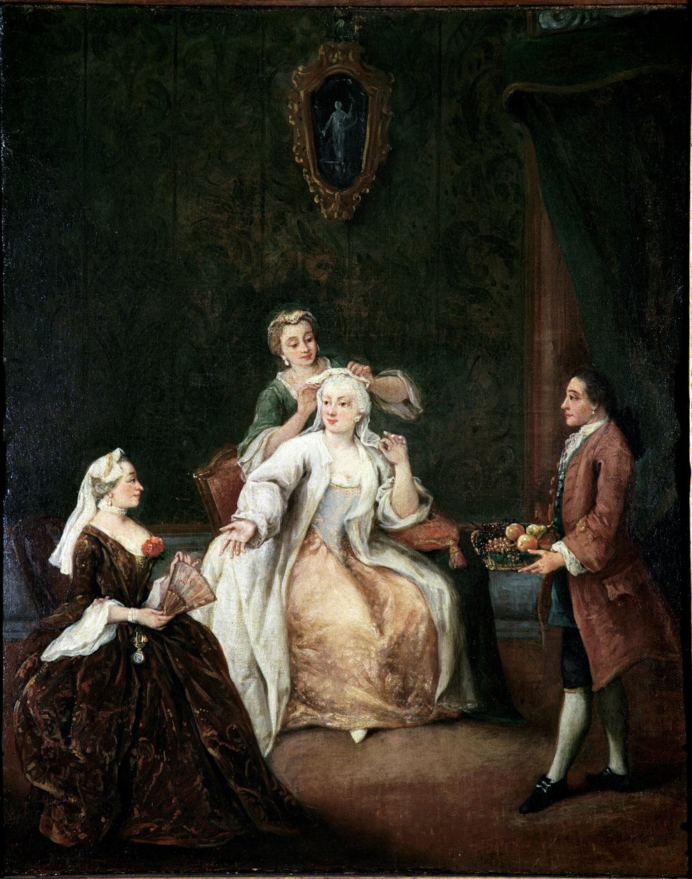 The Hairdresser by Pietro Longhi