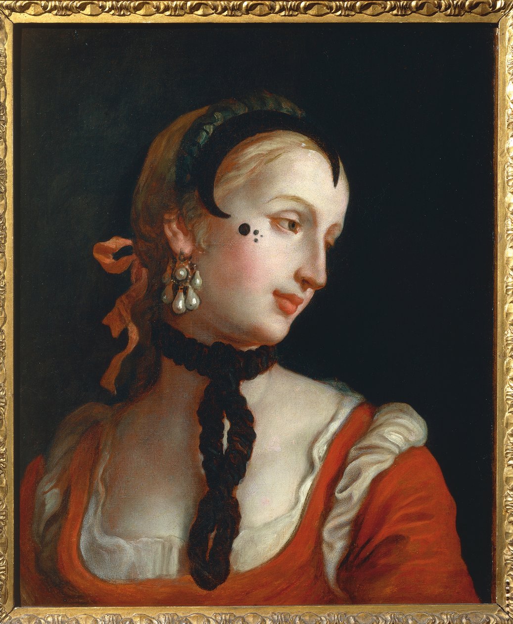 Venice: Woman with a Beauty Spot by Pietro Longhi