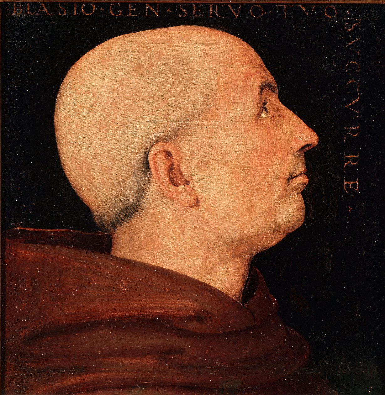 Portrait of Don Biagio Milanesi by Pietro Perugino