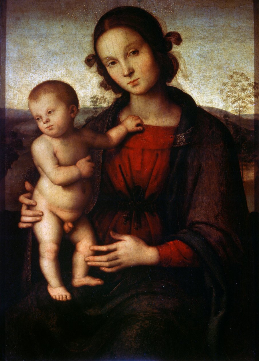 Virgin and Child, late 15th or early 16th century by Pietro Perugino