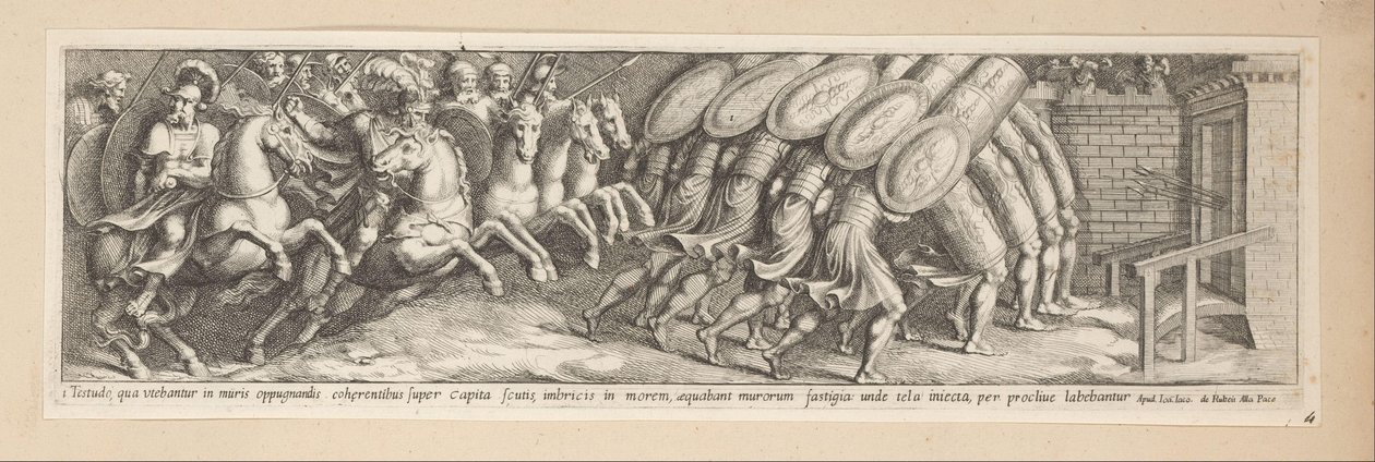 Soldiers in Attack (History of Emperor Constantine)