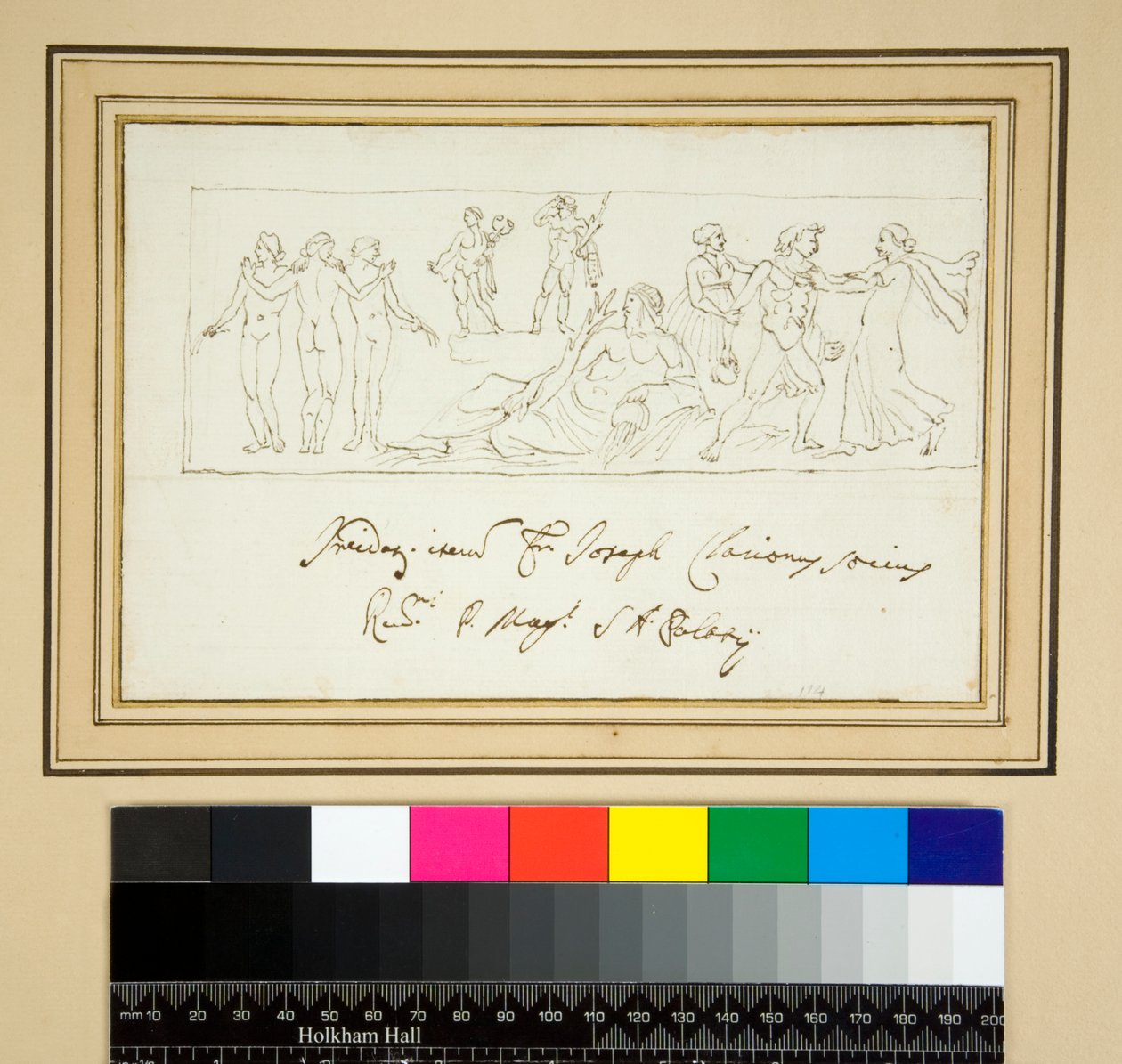 The Relief Dedicated to the Springs and Nymphs by Pietro Santi Bartoli