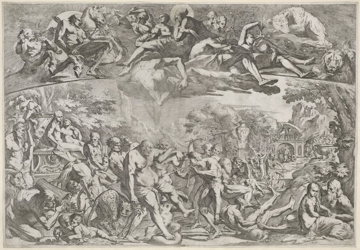 Allegory of Autumn by Pietro Testa